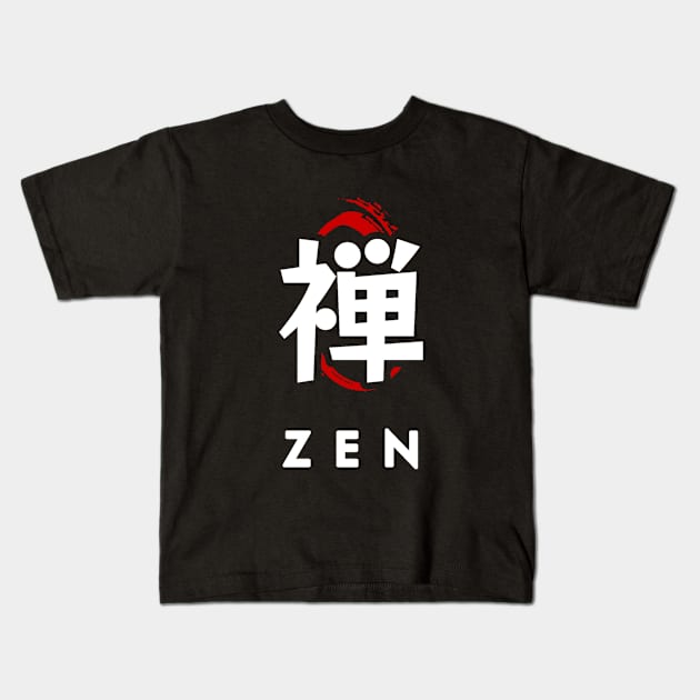 Eternal Zen Kids T-Shirt by Rules of the mind